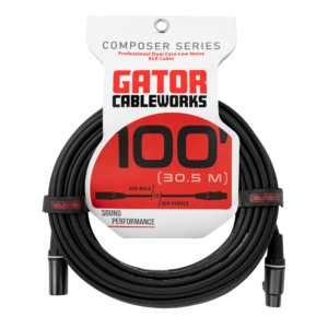 100 Foot XLR Microphone Cable - GCWC-XLR-100