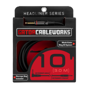 10 Foot Strt to RA Instrument Cable - GCWH-INS-10RA