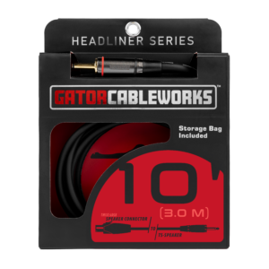 10 Foot TS to Twist Lock Connector Speaker Cable - GCWH-SPK-10-1TL