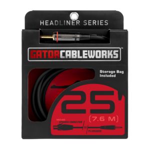 25 Foot TS to Twist Lock Connector Speaker Cable - GCWH-SPK-25-1TL