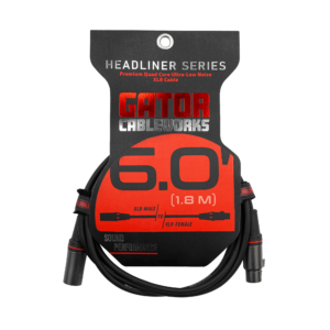 6 Foot XLR Microphone Cable - GCWH-XLR-06