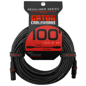 100 Foot XLR Microphone Cable - GCWH-XLR-100