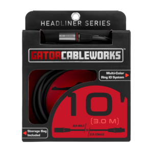 10 Foot XLR Microphone Cable - GCWH-XLR-10