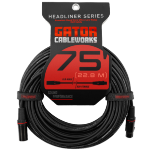 75 Foot XLR Microphone Cable - GCWH-XLR-75