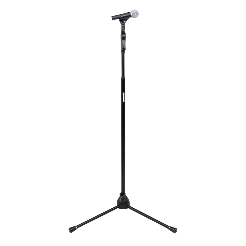 Deluxe Tripod Mic Stand with Pistol Grip Clutch