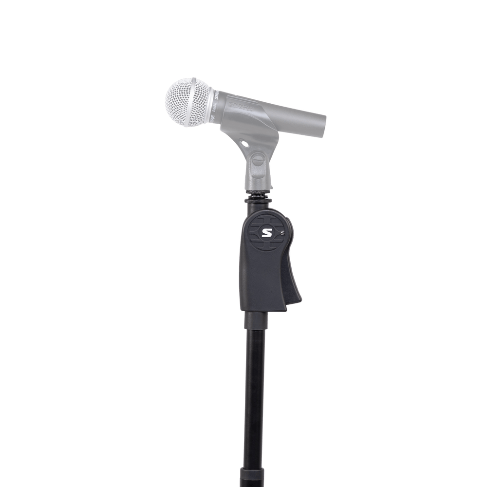 Deluxe Tripod Mic Stand with Pistol Grip Clutch