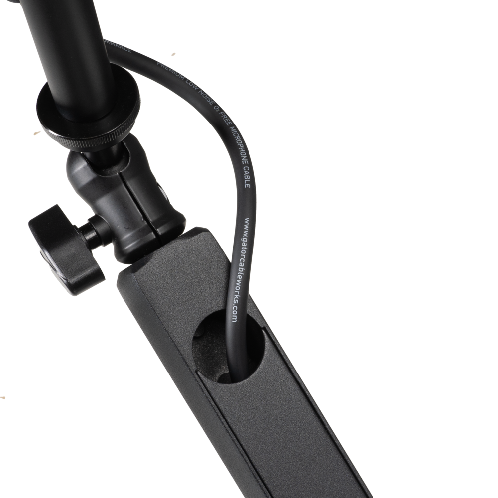 Shure Low-Profile Desktop Mic Boom Stand – SH-BROADCAST2