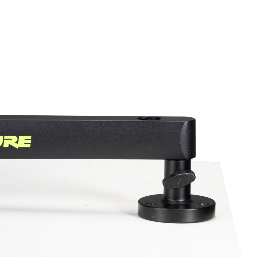 Shure Low-Profile Desktop Mic Boom Stand – SH-BROADCAST2