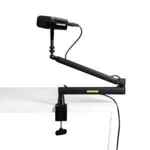New Low-Profile Boom Arm Joins Gator's Shure Licensed Product Line