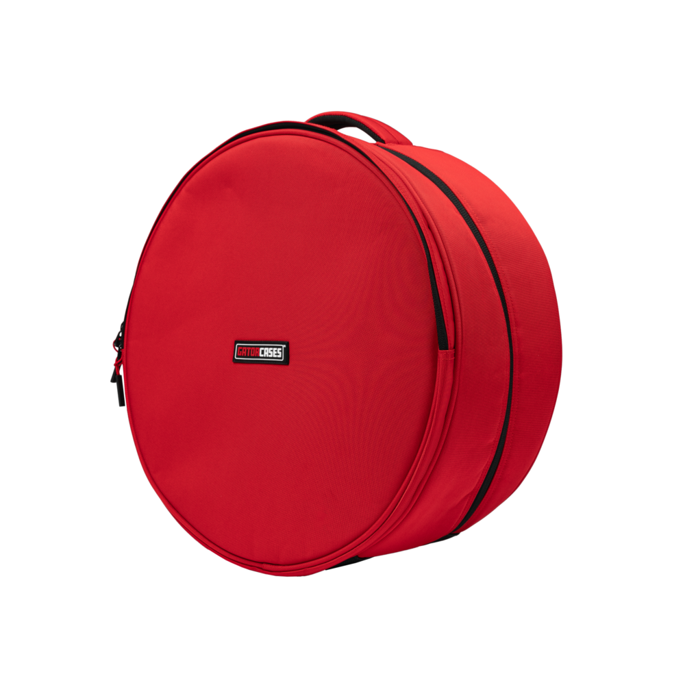 Icon Snare Drum Bag; 14″ x 5″, Red 25th Anniv – GP-ICON-1405SD-25