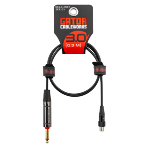 Headliner Straight Wireless Instrument Cable - 3 foot GCWH-TA4F-3QT