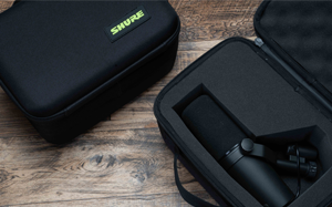 Shure Podcast Mic Case Press Release Image