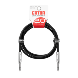 2-foot TRS ¼" Male to Male Balanced Patch Cable - GCWB-BPC-2