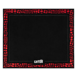 Gator 78" x 66" Drum Rug - Black - GP-DRUMRUG-BK