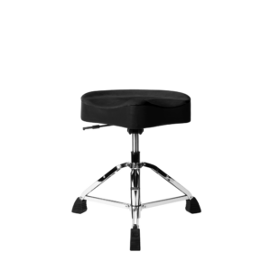 Gator Air Glide Drum Throne Saddle Seat - Black - GP-DTH-ASD-BK