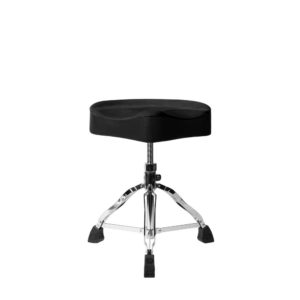 Gator Spindle Drum Throne Saddle Seat - Black - GP-DTH-SSD-BK