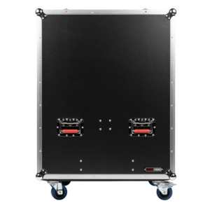 GTOUR Mixer Flight Case with 2 Drawers & Tables - GTOUR-MIXER-12U-2D2T