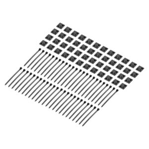 Vertex Cable Tie and Cable Tie Holder 48-Pack - GV-RDCTP-48