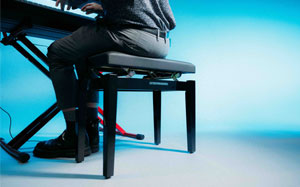 Frameworks Height Adjustable Piano Bench Press Image