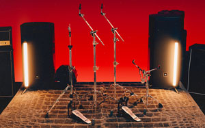 Gator Breaks into Drum Hardware with New 300 and 500 Series Collections